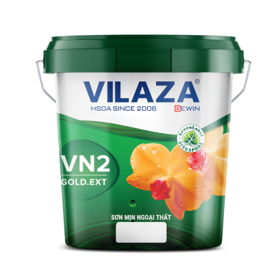 Sơn mịn màu chuẩn Vilaza - Gold.Ext