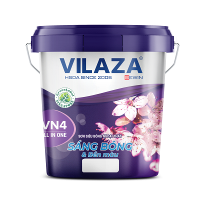 Sơn siêu bóng ngoại thất Vilaza - All In One